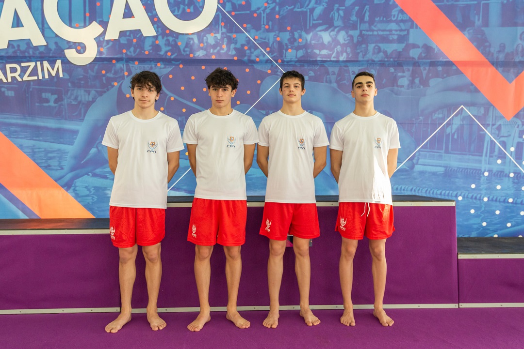 Seleção juvenis soma recordes em estafetas na Póvoa de Varzim