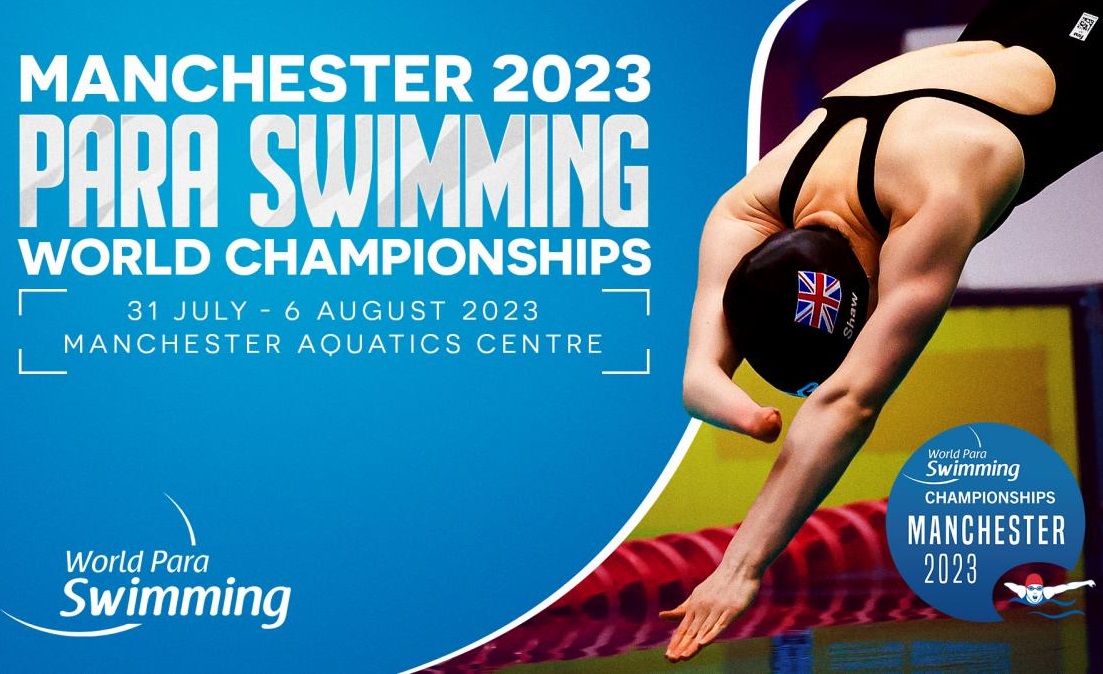 Manchester recebe o Campeonato Mundial de Natação Adaptada 2023