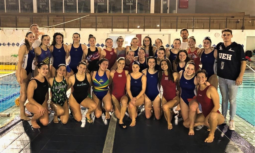 Seleção feminina defrontou as espanhola do Clube Rubí e Unió Horta