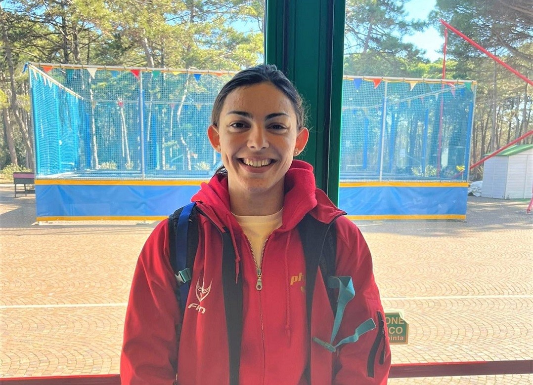 Susana Veiga em 5.º lugar na final dos 50 livres em Itália