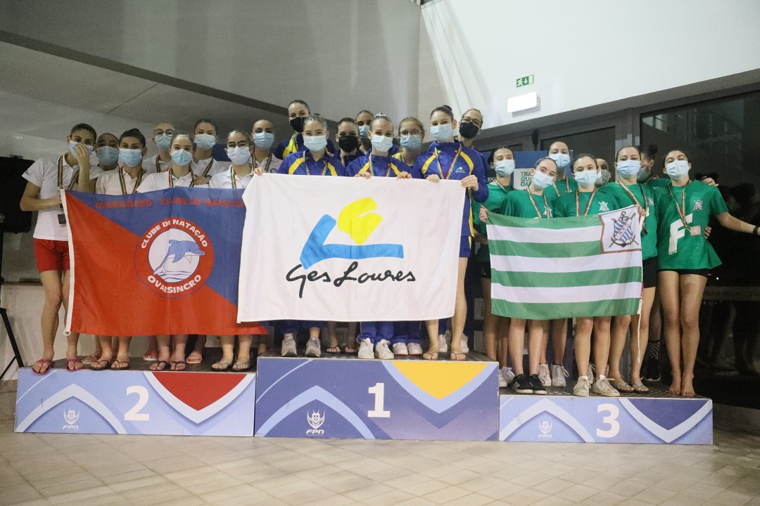 1.º dia - Campeonato Nacional de Inverno de Natação Artística - Open Lagos 2022