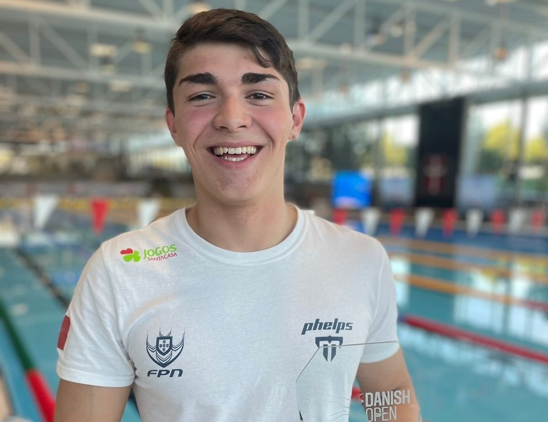 Diogo Ribeiro vence, Miguel Nascimento é segundo, nos 100 livres do Open da Dinamarca
