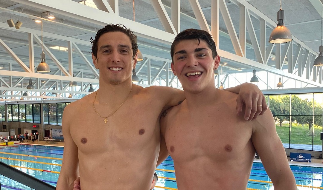 Diogo Ribeiro e Miguel Nascimento com as melhores marca de Portugal nos 50 mariposa