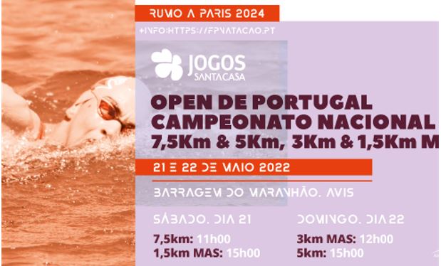 Open de Portugal Campeonato Nacional Águas Abertas em Avis