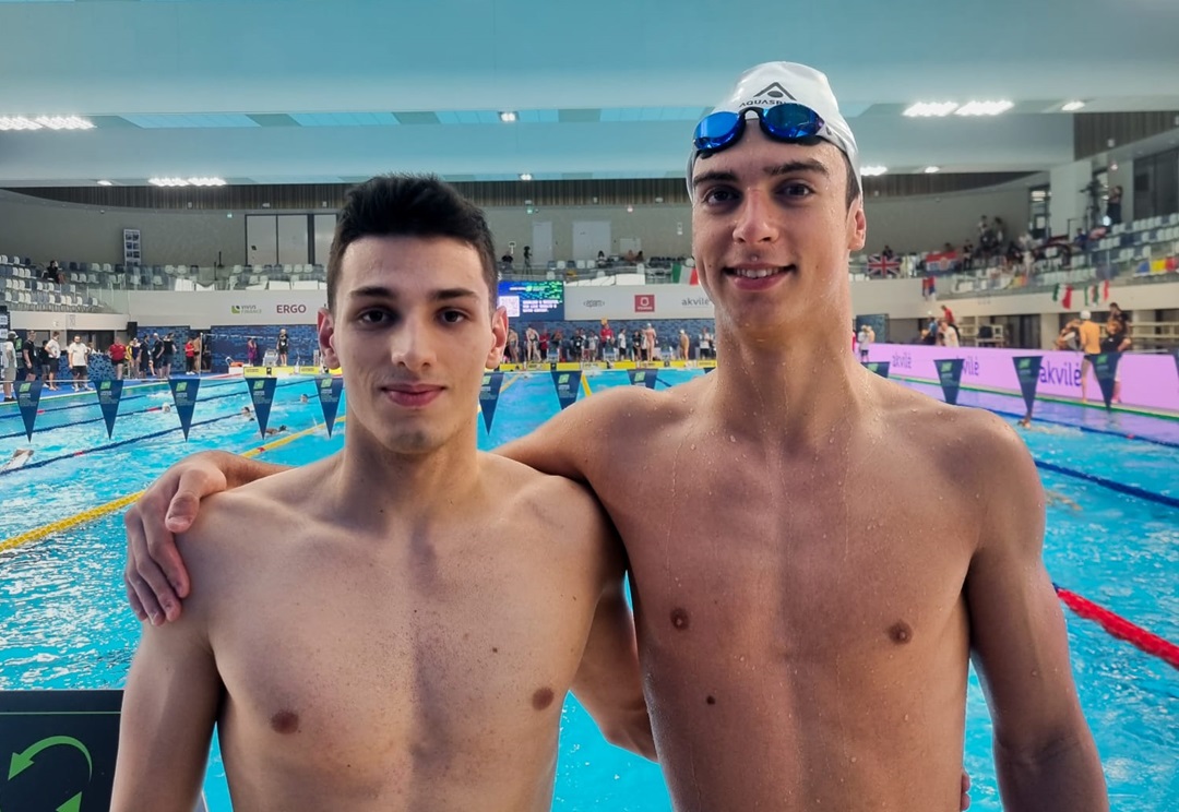 Europeu juniores Vilnius Lituânia 2024 - Pedro Bonniz e Francisco Silva nas meias finais.