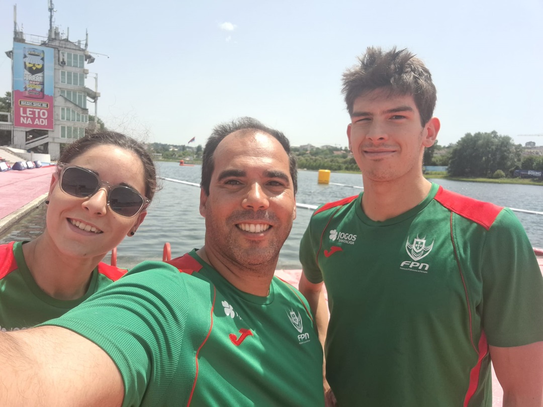 Diogo Cardoso e Mafalda Rosa prontos para iniciarem Europeu Belgrado 2024