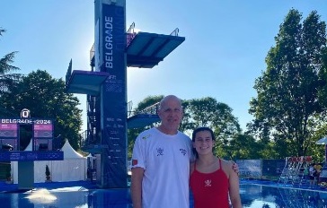 Luísa Fragoeiro Arco já se encontra em Belgrado