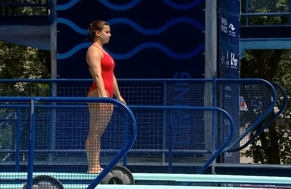 Europeu Belgrado 2024 - Luísa Fragoeiro Arco em 14.º no trampolim de 3 m