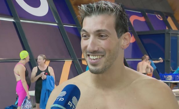 Europeu Masters Belgrado 2024 - Carlos Pedrosa no pódio dos 100 mariposa